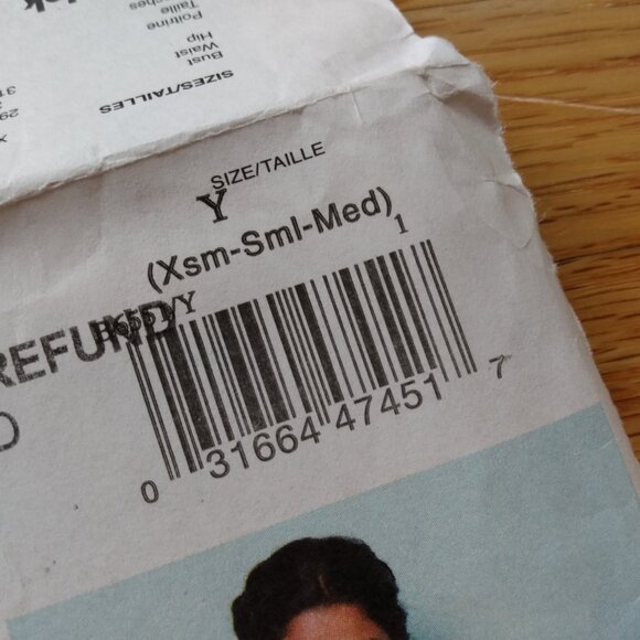 Dress Sewing Pattern Sleeveless Size XS Small Medium VERY EASY Butterick 6551 - Picture 2 of 10